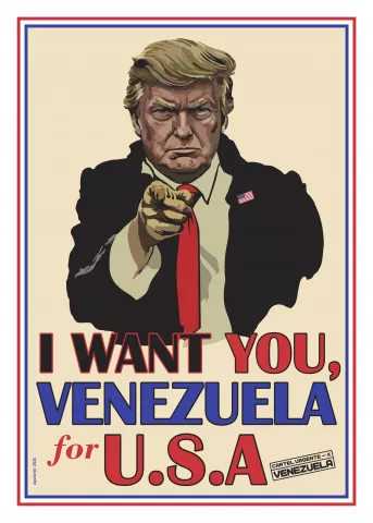 Cartel Urgente por Venezuela
