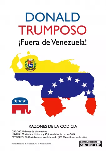 Cartel Urgente por Venezuela